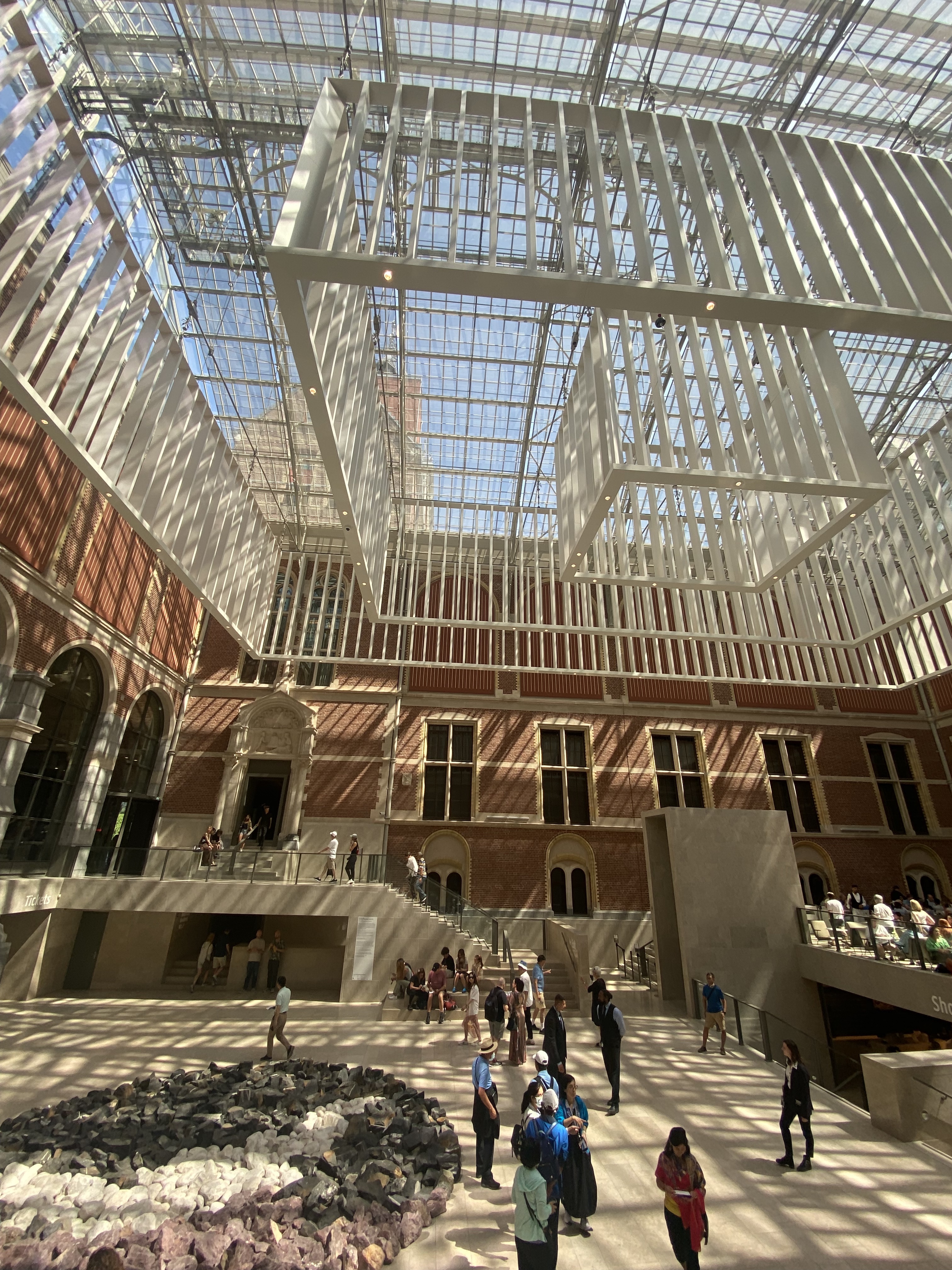 Inside Rijksmusem, the national museum of the Netherlands. Taken in June 2023.